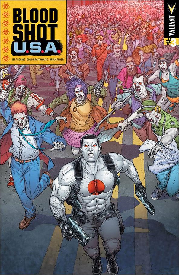 Bloodshot U.S.A. issue 3-E Juan Jose Ryp 1:20 Cover