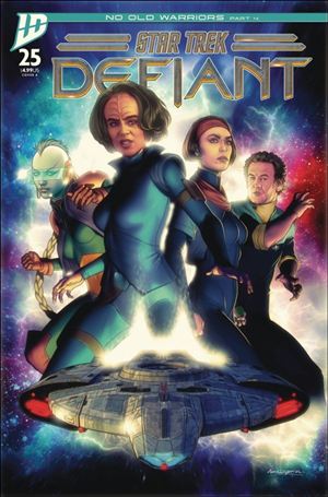 Star Trek: Defiant issue 25 Angel Unzueta Cover