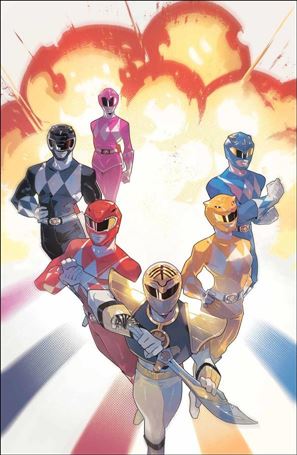 Mighty Morphin issue 16-G Jo Migyeong FOC Reveal 1:10 Virgin Cover