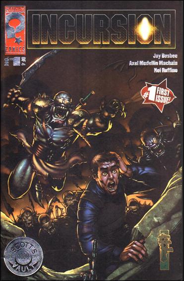 Incursion (2007) issue 1-B Scott's Vault Platinum Foil Cover 1/1000