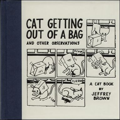 Cat Getting Out Of A Bag and Other Observations issue 1 Squarebound Embossed Cover