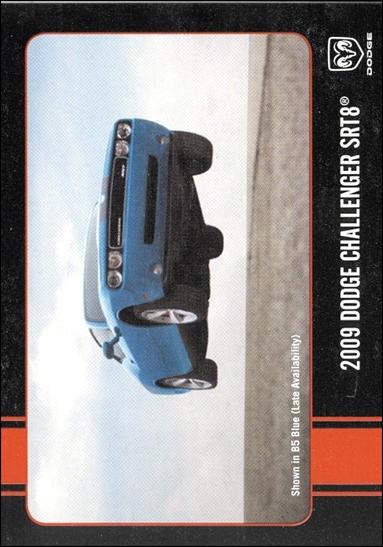 All-New 2009 Dodge Challenger (Base Set) card 9 2009 Dodge Challenger SRT8