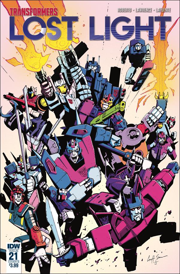 Transformers: Lost Light issue 21-B Geoff Senior Cover