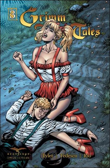 Grimm Fairy Tales (2005) issue 3-C Al Rio Cover (2nd Printing)