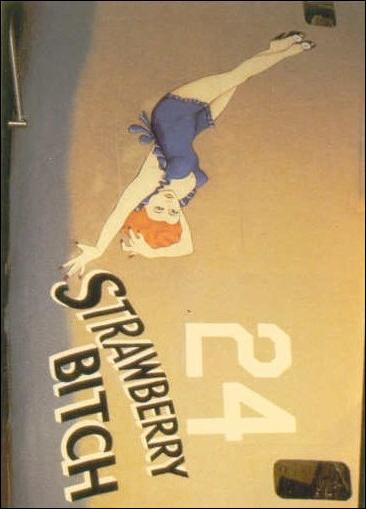 Vintage Aircraft Nose Art (Base Set) card 6 Strawberry Bitch
