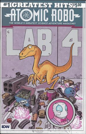 Atomic Robo: Greatest Hits Cover Image 1