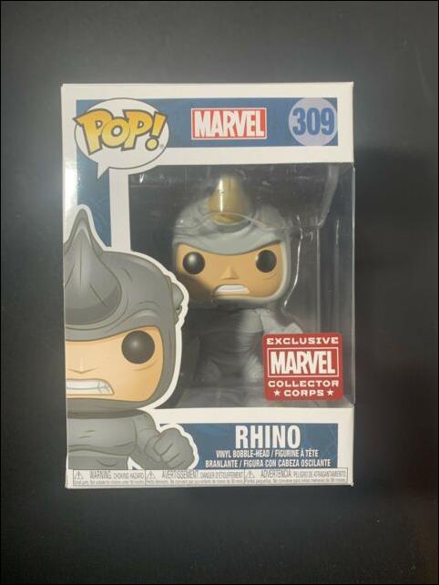 POP! Marvel figure 309 Rhino