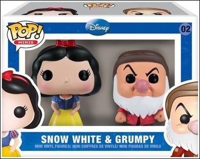 POP! Minis figure 2 Snow White & Grumpy