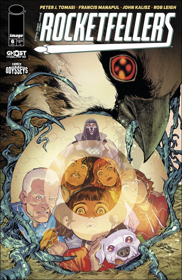 Rocketfellers issue 6 Francis Manapul Cardstock Cover