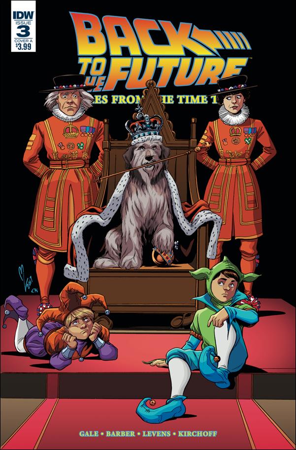 Back to the Future: Tales from the Time Train issue 3 Megan Levens Cover