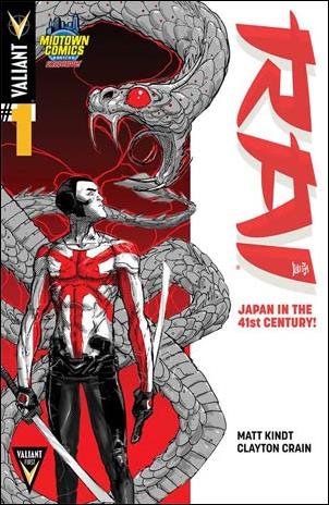 Rai (2014) issue 1-N Riley Rossmo Midtown Comics Cover