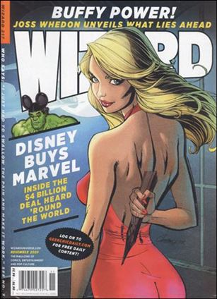 Wizard: The Magazine of Comics, Entertainment and Pop Culture issue 217-B J. Scott Campbell Buffy Cover