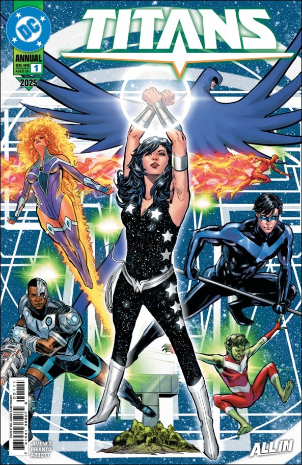 Titans Annual (2025) issue 1  Phil Jimenez Cover