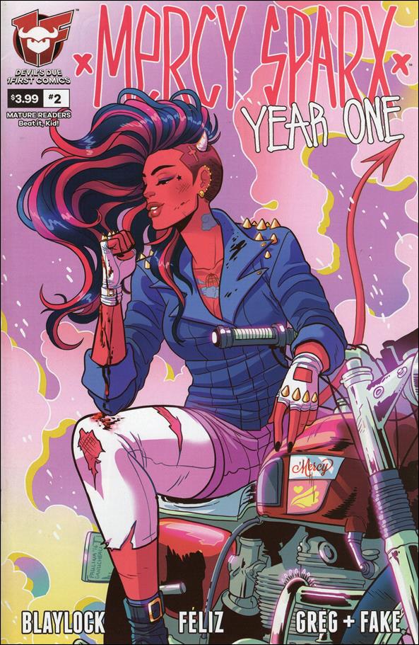 Mercy Sparx: Year One issue 2-B Paulina Ganucheau Cover