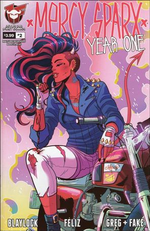 Mercy Sparx: Year One issue 2-B Paulina Ganucheau Cover