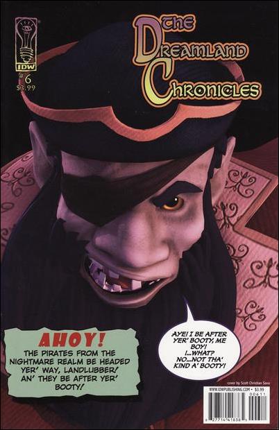 Dreamland Chronicles (2008) issue 6 Scott Christian Sava Cover