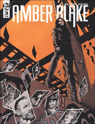 Amber Blake issue 3 Butch Guice Cover