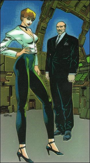 WildC.A.T.s '94 (Base Set) card 9 Jules & Stansfield