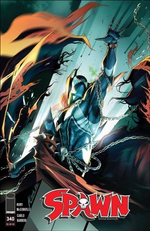 Spawn issue 340-B Kibar Cover