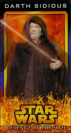 Star Wars: Revenge of the Sith Widevision (Flix-Pix Lenticular Motion Subset) card 4 Darth Sidious