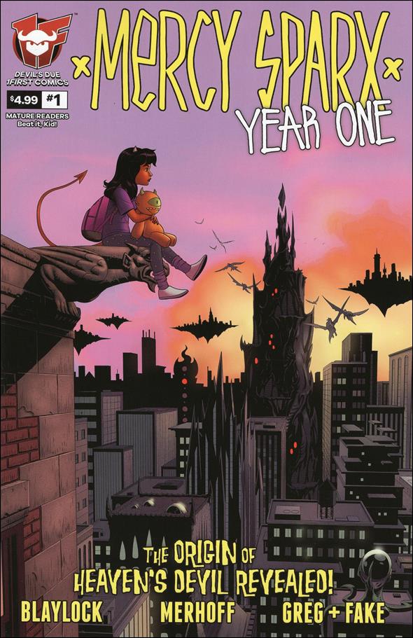 Mercy Sparx: Year One issue 1 Matt Merhoff Cover
