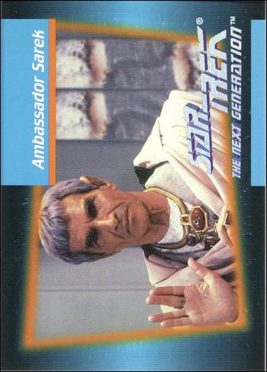 Star Trek: The Next Generation - Inaugural Edition (Base Set) card 23 Ambassador Sarek