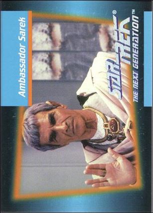Star Trek: The Next Generation - Inaugural Edition (Base Set) card 23 Ambassador Sarek