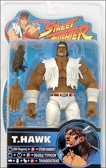 Street Fighter (Round 2) figure 4-C T. Hawk (White)