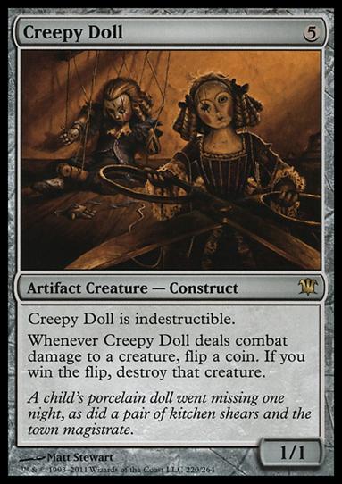 Magic the Gathering: Innistrad (Base Set) card 220 Creepy Doll