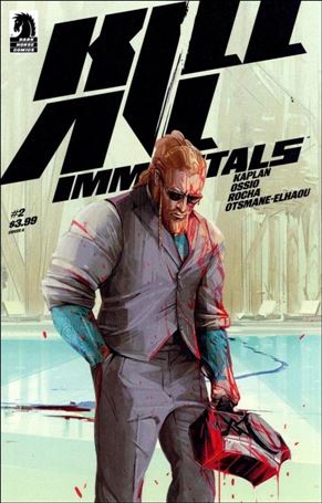 Kill All Immortals issue 2 Oliver Barrett Cover