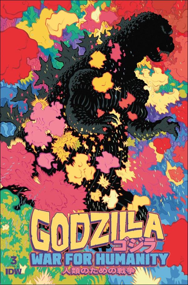 Godzilla: War for Humanity issue 3-D Tradd Moore 1:25 Cover