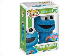 Pop! Sesame Street figure 2-B Cookie Monster (Flocked)
