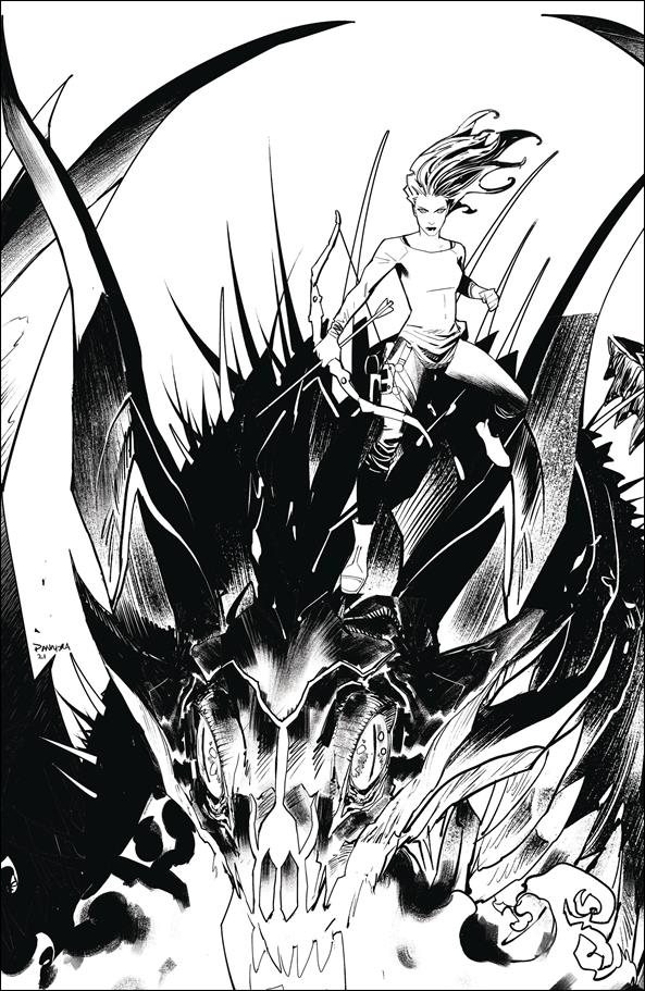Once & Future issue 21-B Dan Mora 1:10 Black & White Virgin Cover