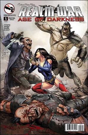 Grimm Fairy Tales Presents Realm War: Age of Darkness issue 5 Mike S. Miller Cover