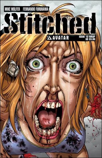 Stitched issue 10-B Wraparound Cover