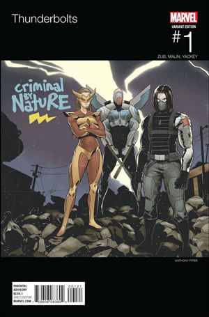 Thunderbolts (2016) issue 1-D Anthony Piper Hip Hop Cover