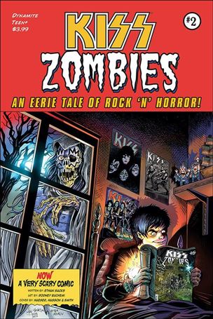 Kiss Zombies issue 2-E Ken Haeser 1:7 Cover
