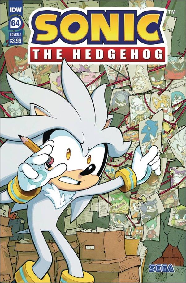 Sonic the Hedgehog (2018) issue 64 Jack Lawrence Cover