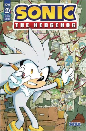 Sonic the Hedgehog (2018) issue 64 Jack Lawrence Cover