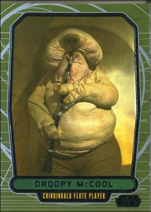 Star Wars Galactic Files (Base Set) card 183 Droopy McCool Chindinkalu Flute Player