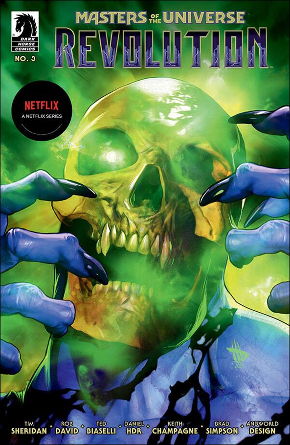 Masters of the Universe: Revolution issue 3 Dave Wilkins Cover