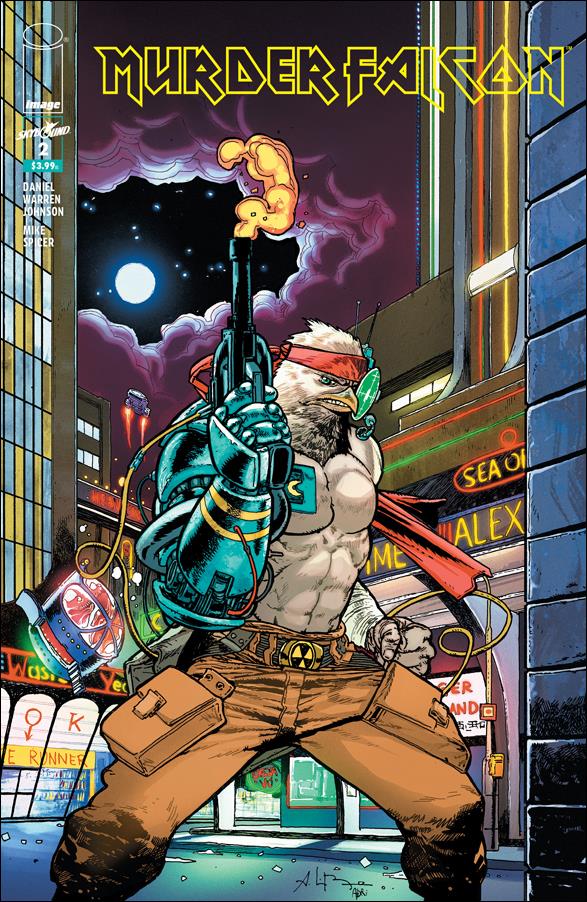 Murder Falcon issue 2-B Andrei Bressan Cover