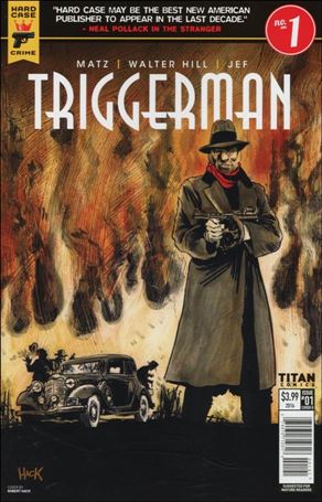 Triggerman (2016) issue 1-D Robert Hack Cover