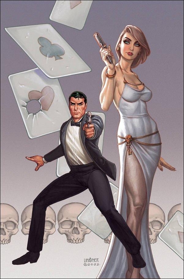 007: For King and Country issue 1-J Joseph Michael Linsner Premium Metal Cover