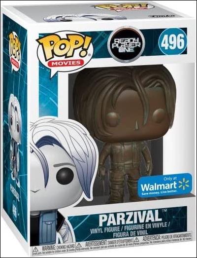 POP! Movies figure 496-B Parzival (Bronze) Walmart Exclusive