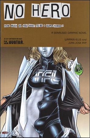 No Hero Sketchbook issue 1-B San Diego Comic-Con Cover