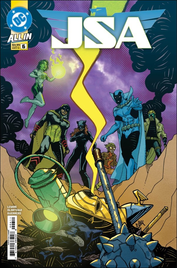 JSA (2024) issue 6 Cully Hamner Cover