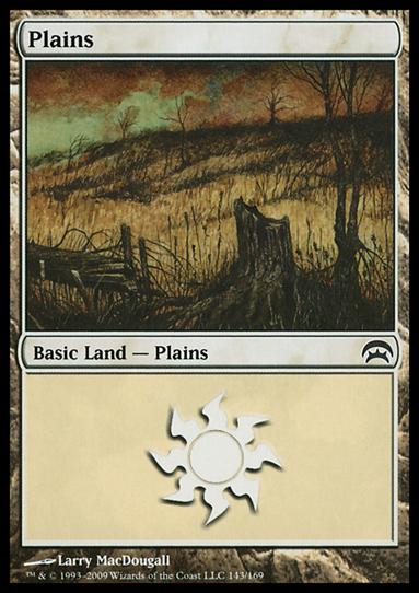 Magic the Gathering: Planechase (Base Set) card 143 Plains