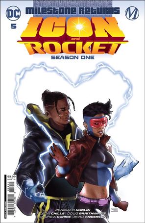 Icon and Rocket: Season One issue 5 Taurin Clarke Cover