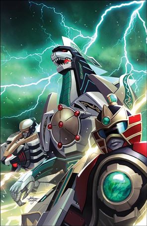 Mighty Morphin issue 5-D InHyuk Lee 1:10 Virgin Cover
